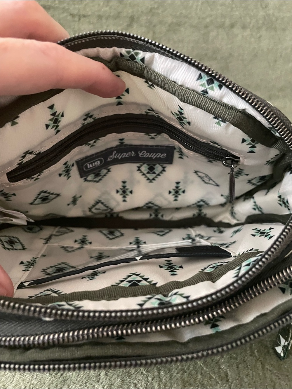 lug Guild Collection Super Coupe 2 Quilted Crossbody Bag - Picture 4 of 8